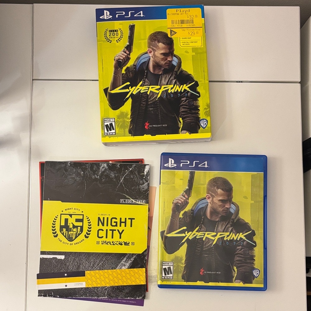 Cyberpunk 2077 PS4 Game Bundle